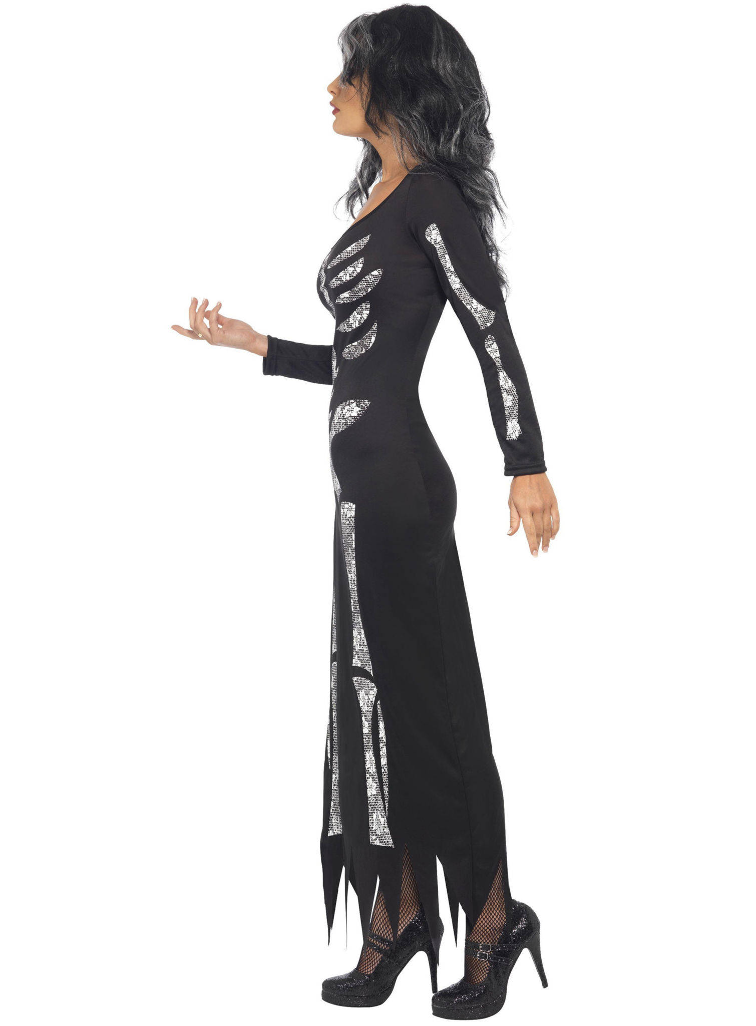 Knöchellanges Knochenkleid
