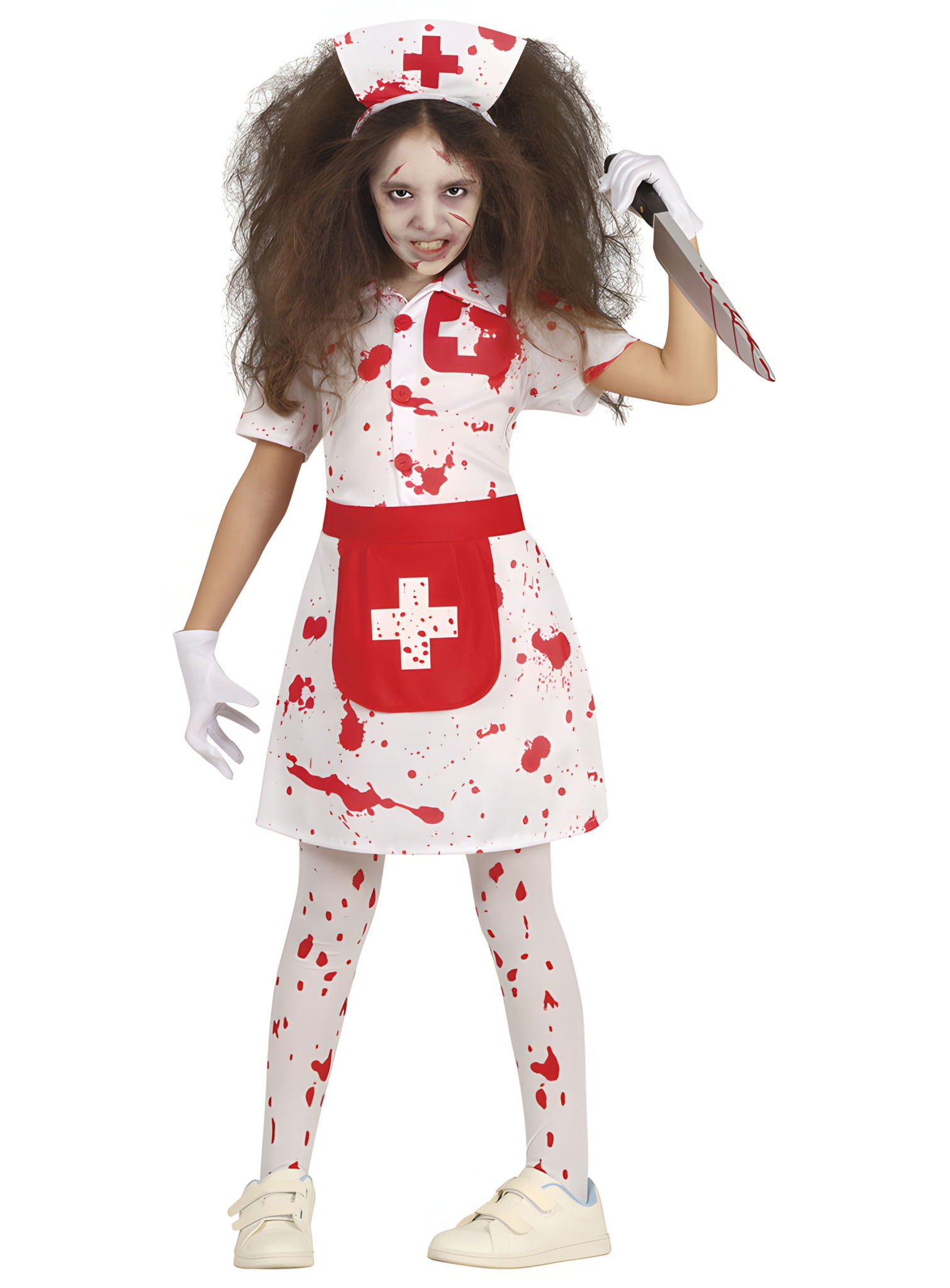 Blutige Krankenschwester Leila Kostüm für Mädchen