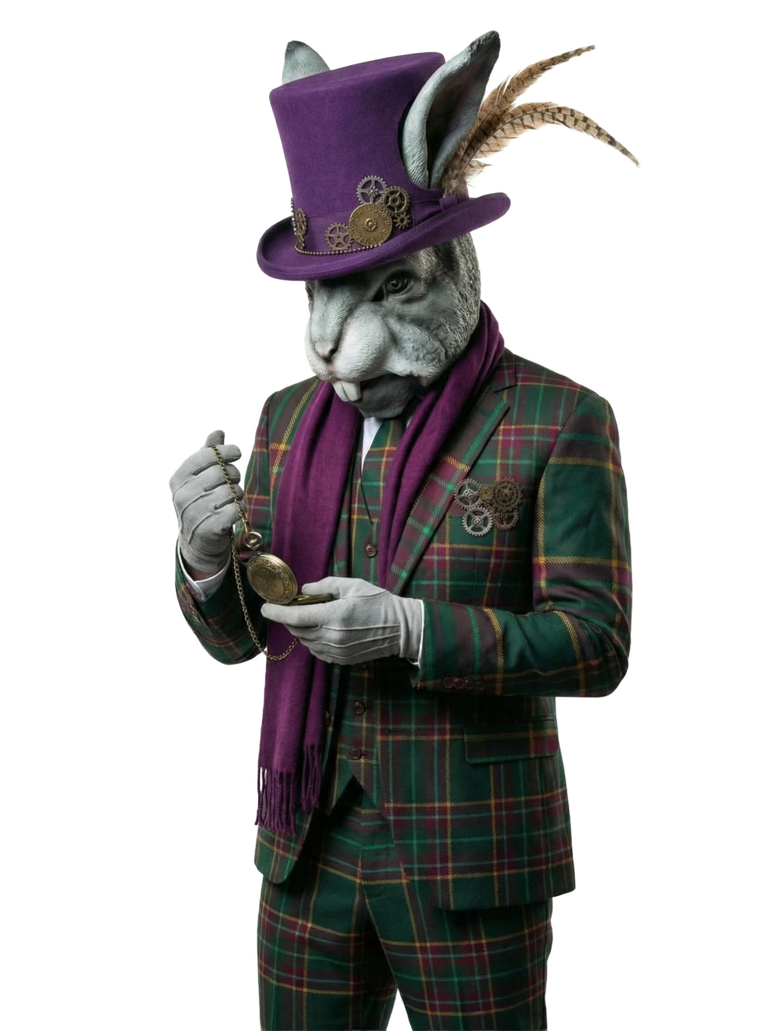 Mümmelmann Maske aus Latex