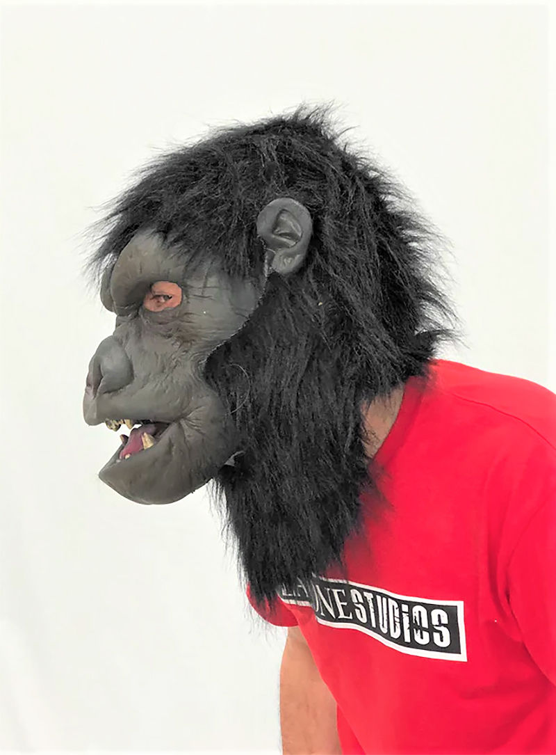 Garstiger Gorilla Maske