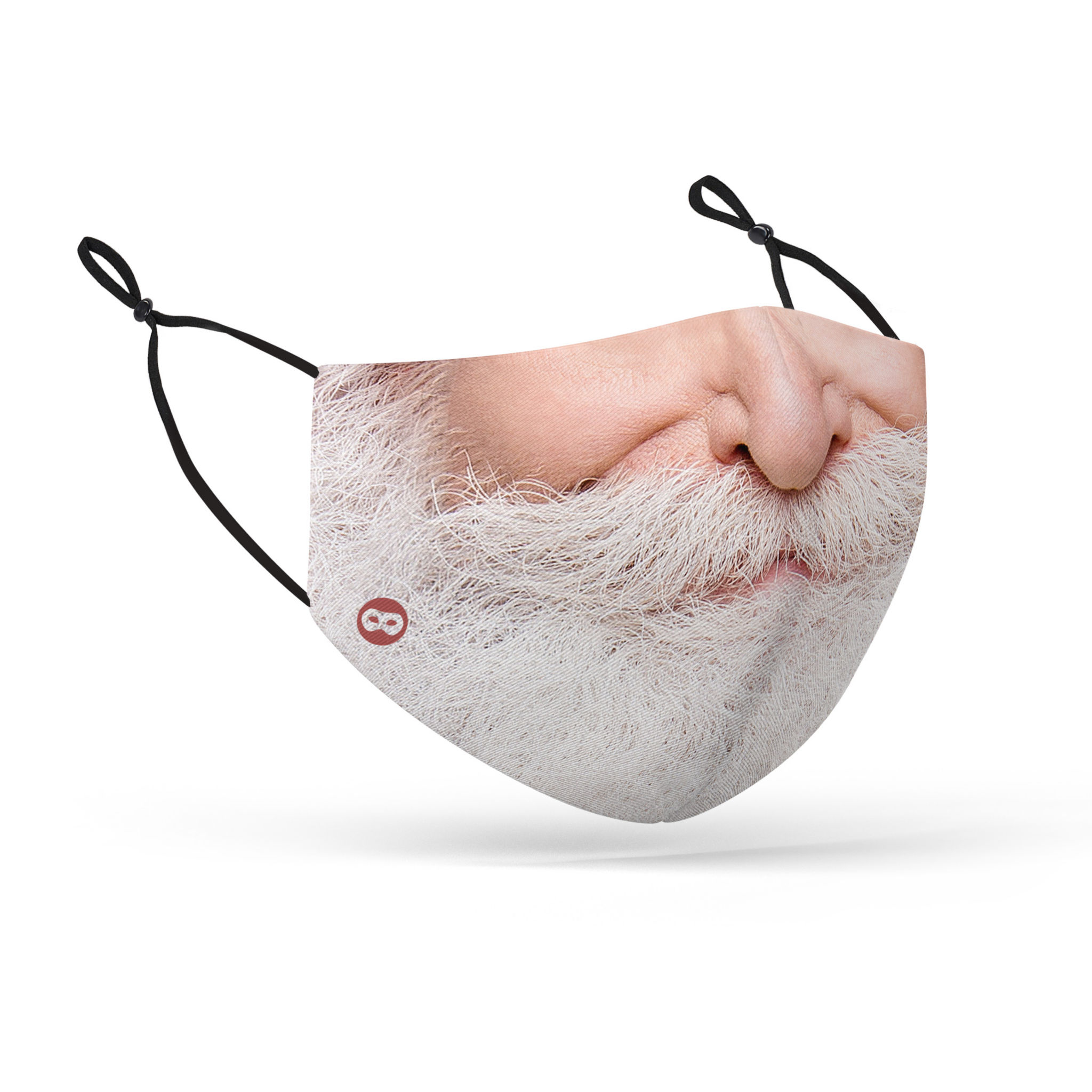 Stoffmaske Weihnachtsmann