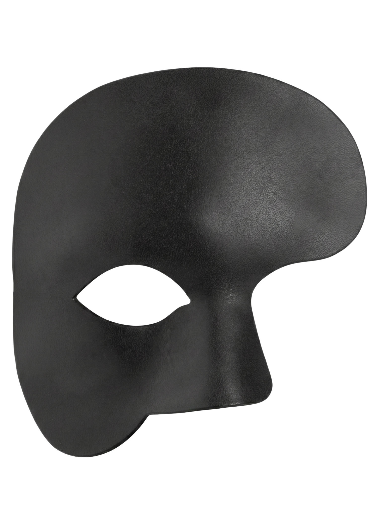 Phantom schwarz Venezianische Ledermaske