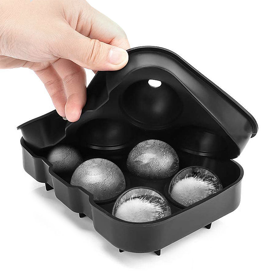 Riesen Quader und Kugel Eiswürfelform Set 12-fach