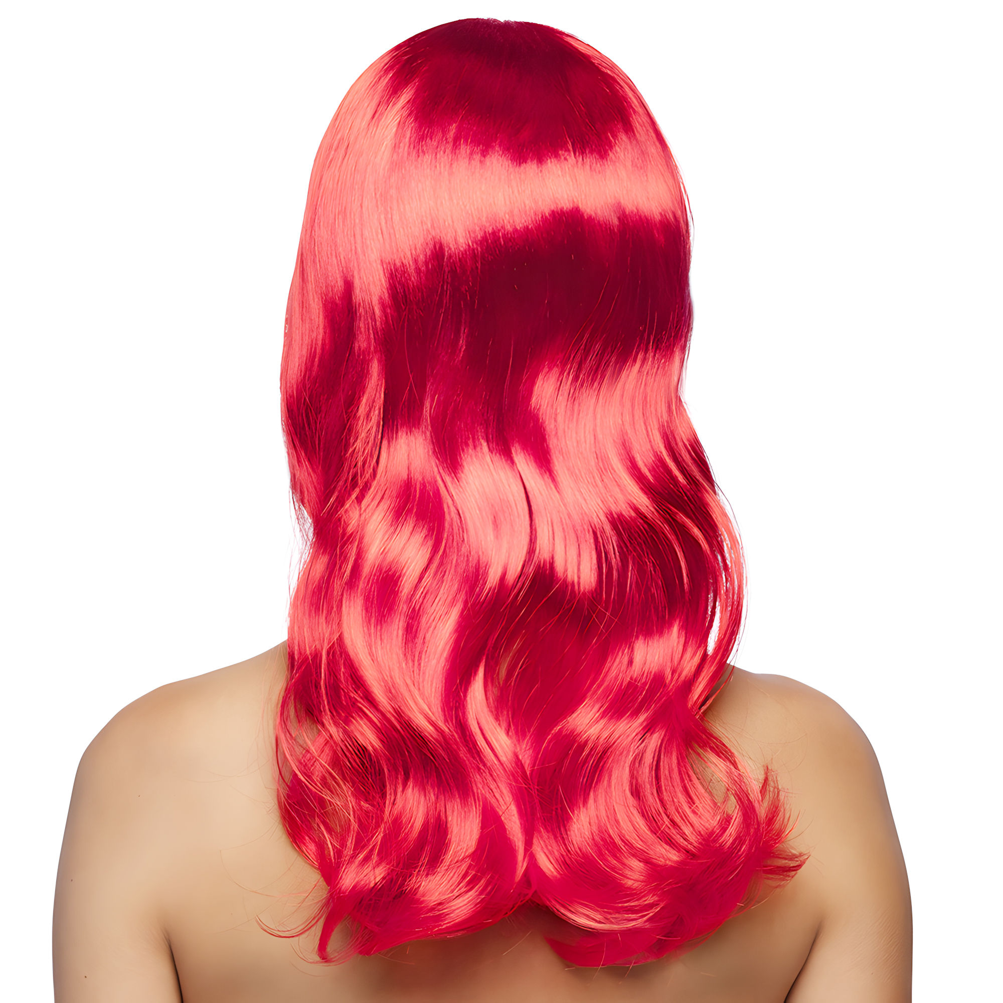 Lange Haare rot Perücke