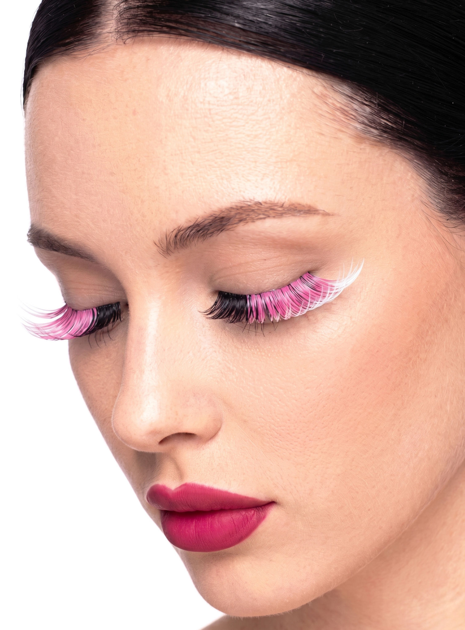 Pink Kitty Wimpern