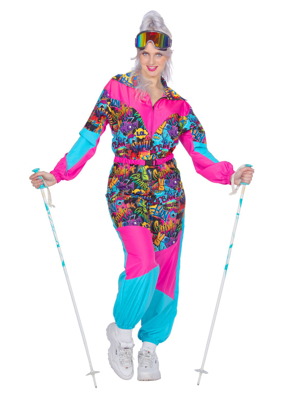 80er Après Ski Anzug für Frauen