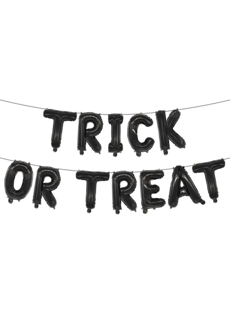 Trick or Treat Folienballongirlande