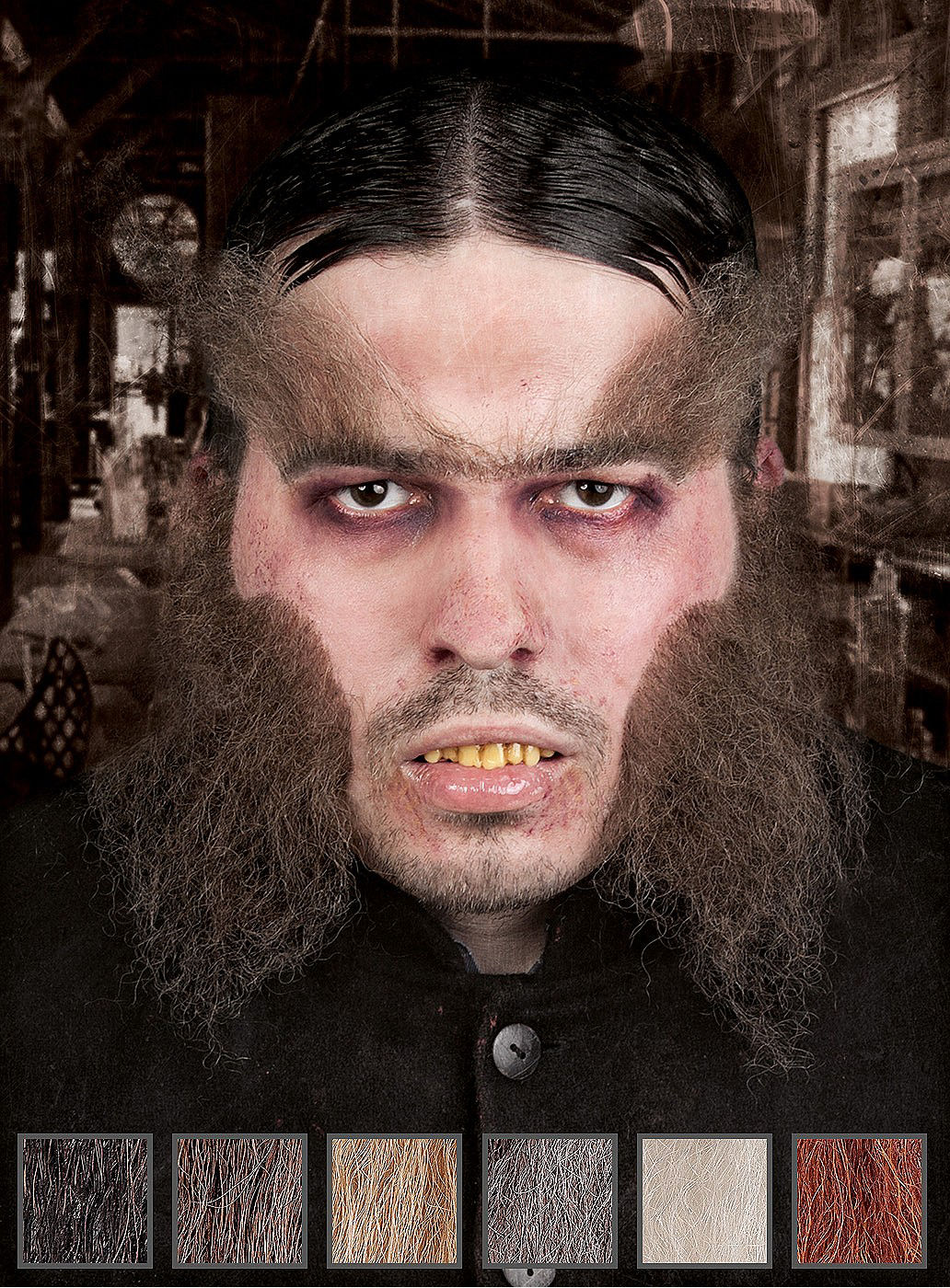 Make-up Set Hipster Werwolf