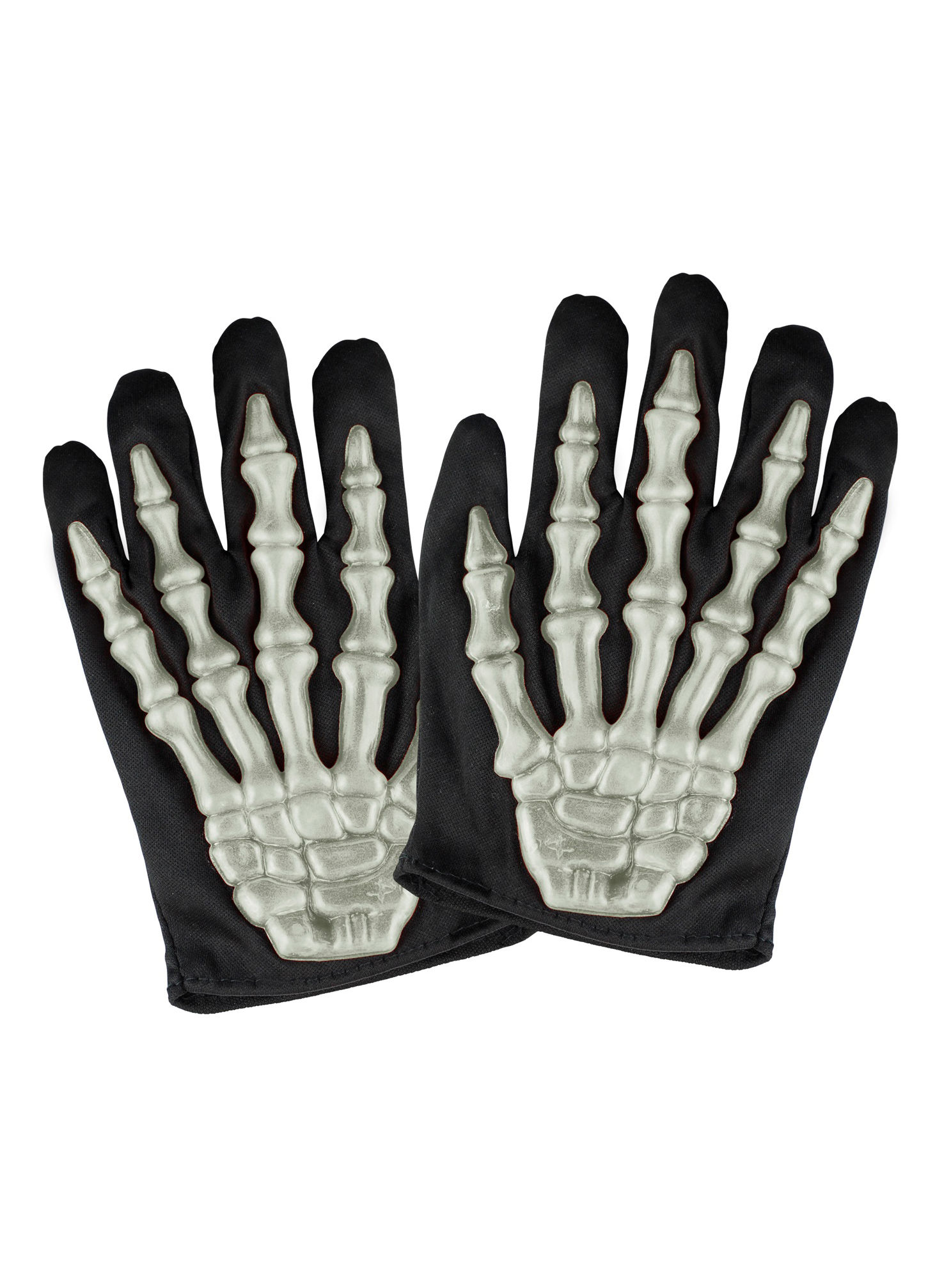 Leuchtende Skeletthandschuhe für Kinder