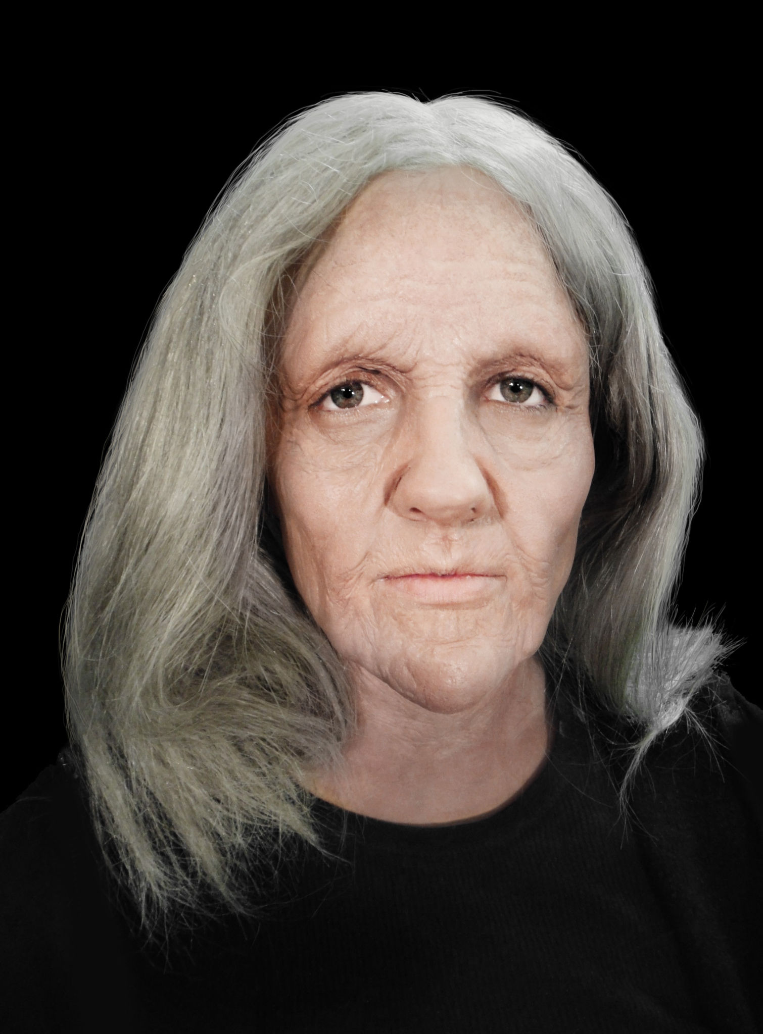 Special FX Oma Maske aus Schaumlatex