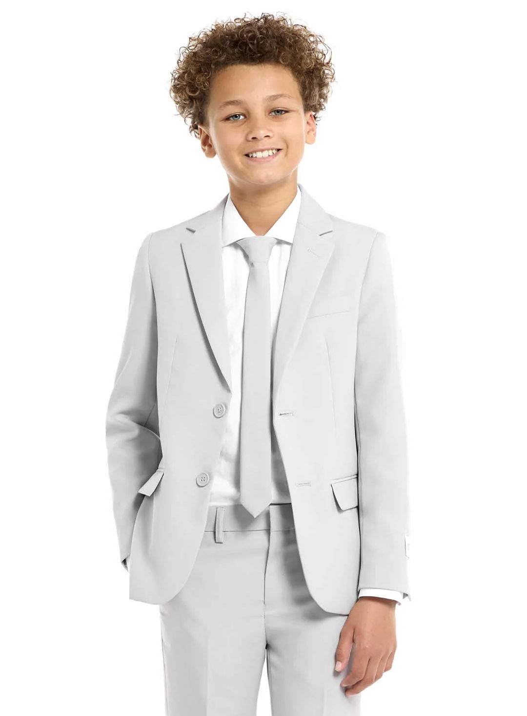 OppoSuits grauer Anzug für Jungen
