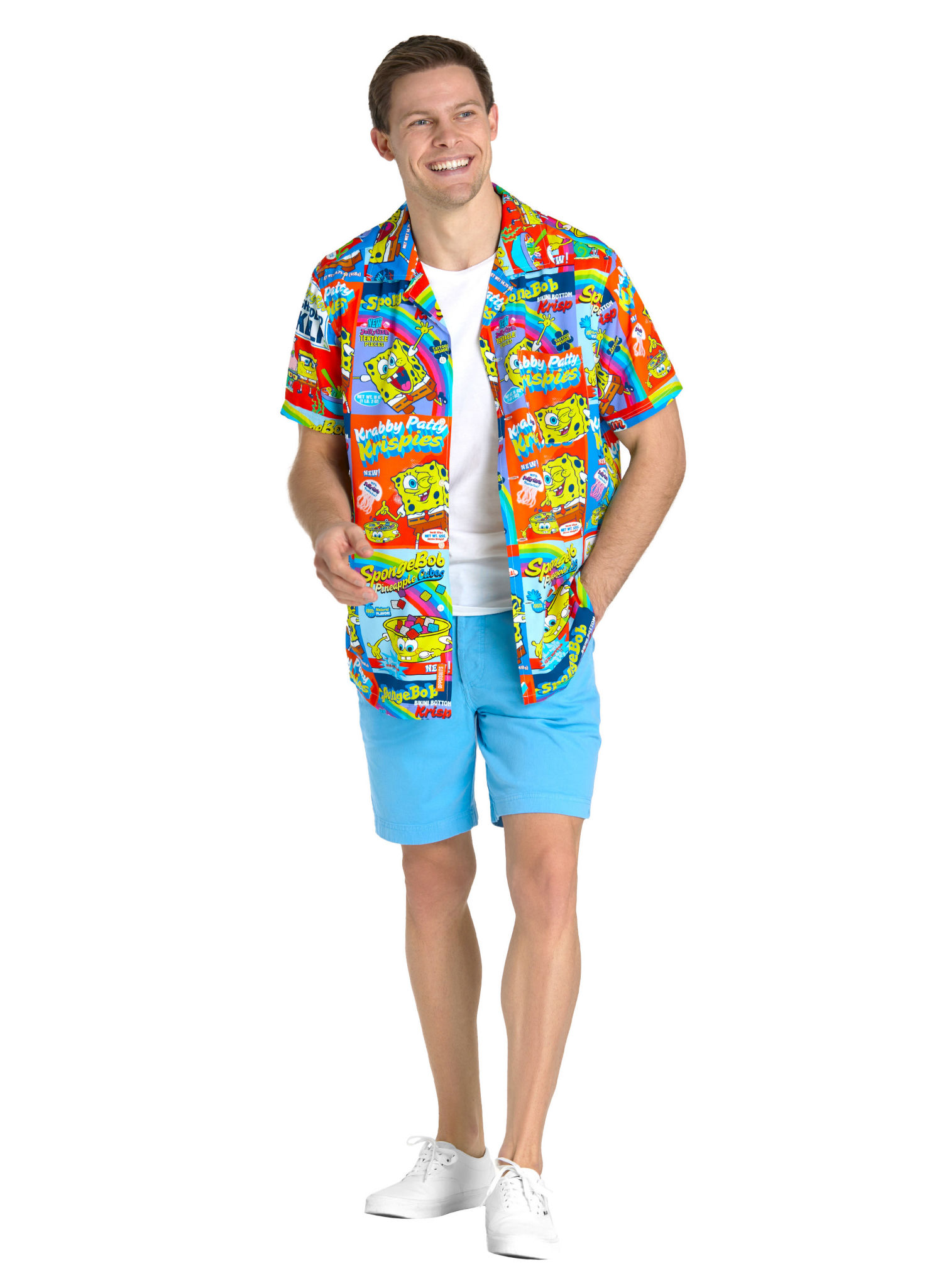 OppoSuits Spongebob Breakfast Sommerhemd