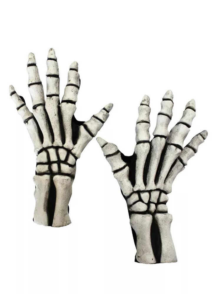 Skeletthände weiß
