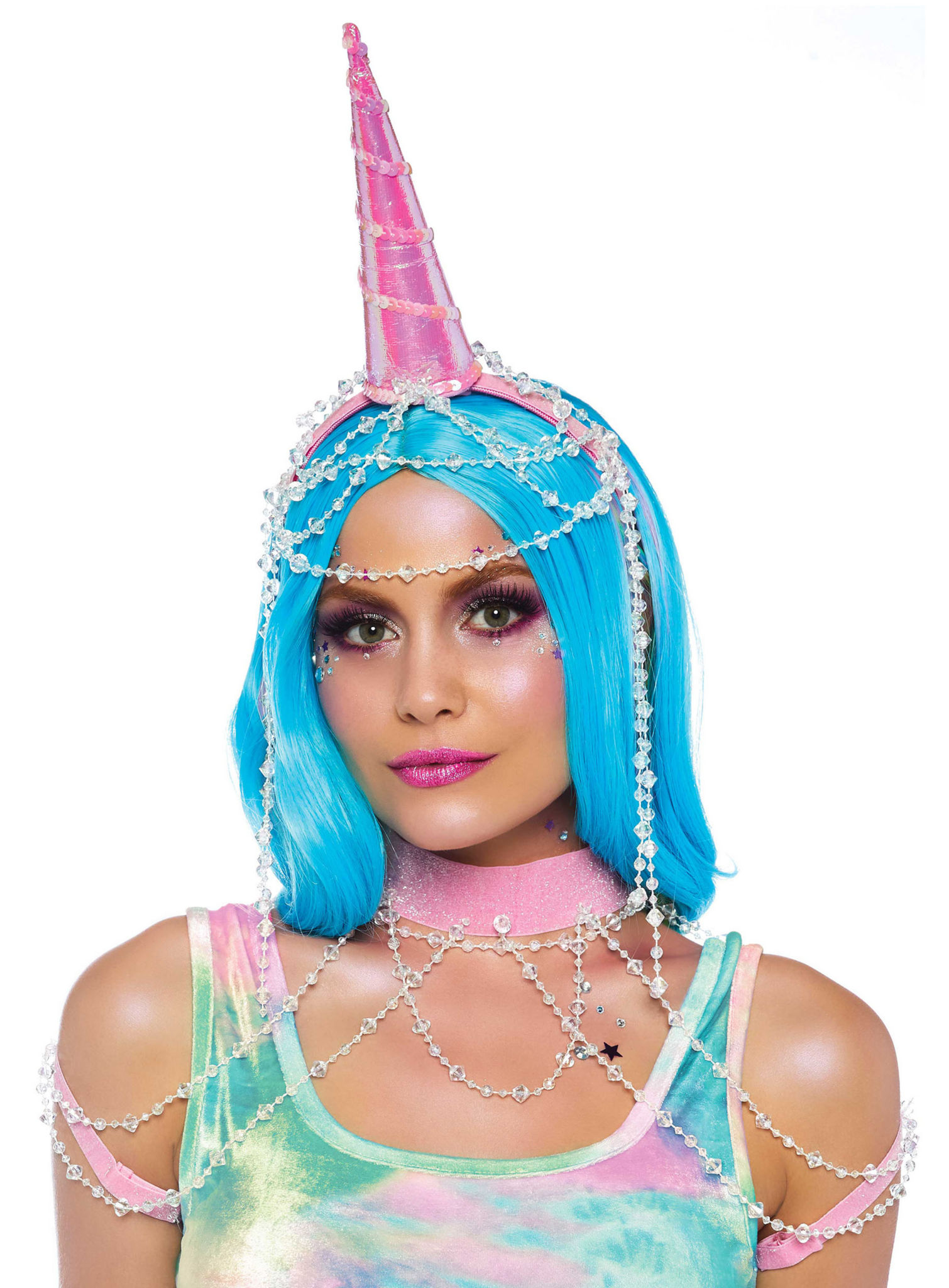 Glitter Einhorn Accessoire-Set