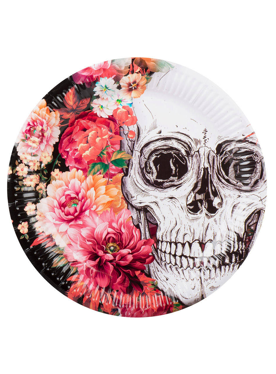 Dia de los Muertos Pappteller 10 Stück