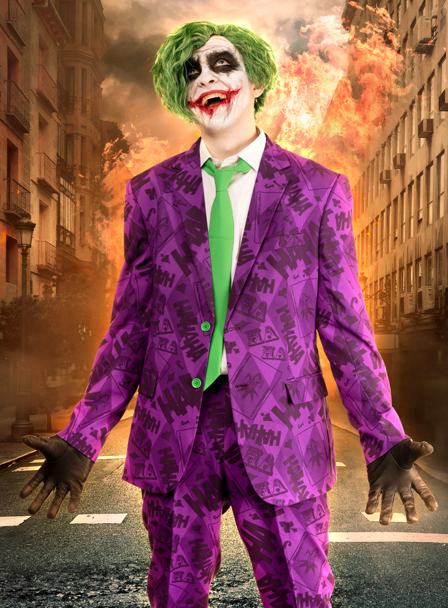 Joker Perücke Heath