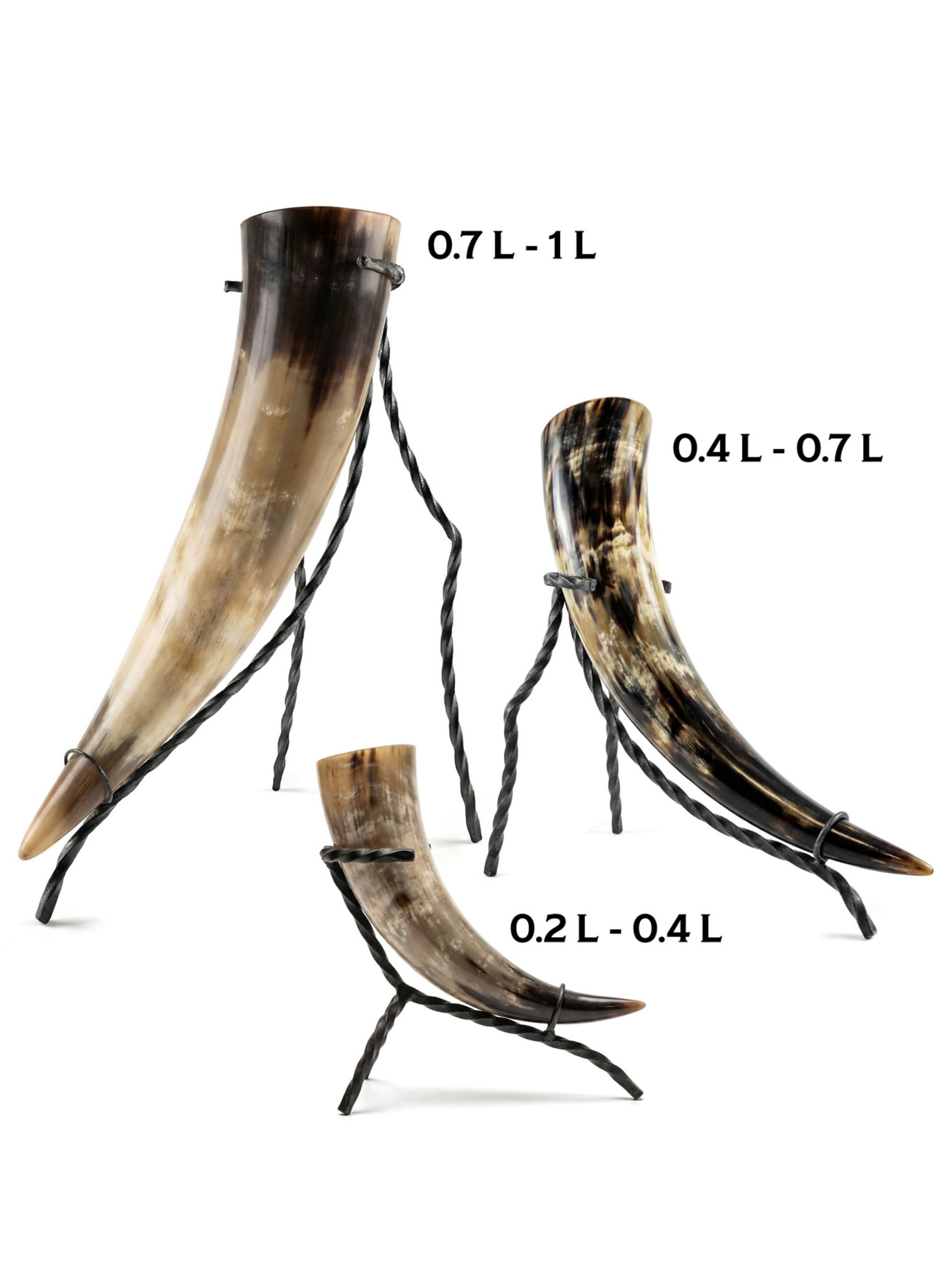 Trinkhornständer (0,4 bis 0,7 L)