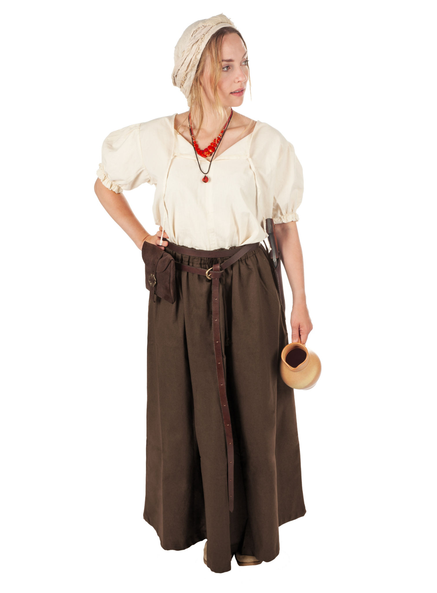 Mittelalter Bluse - Lilaia