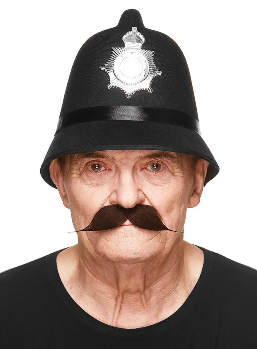 Englischer Moustache Schnurrbart