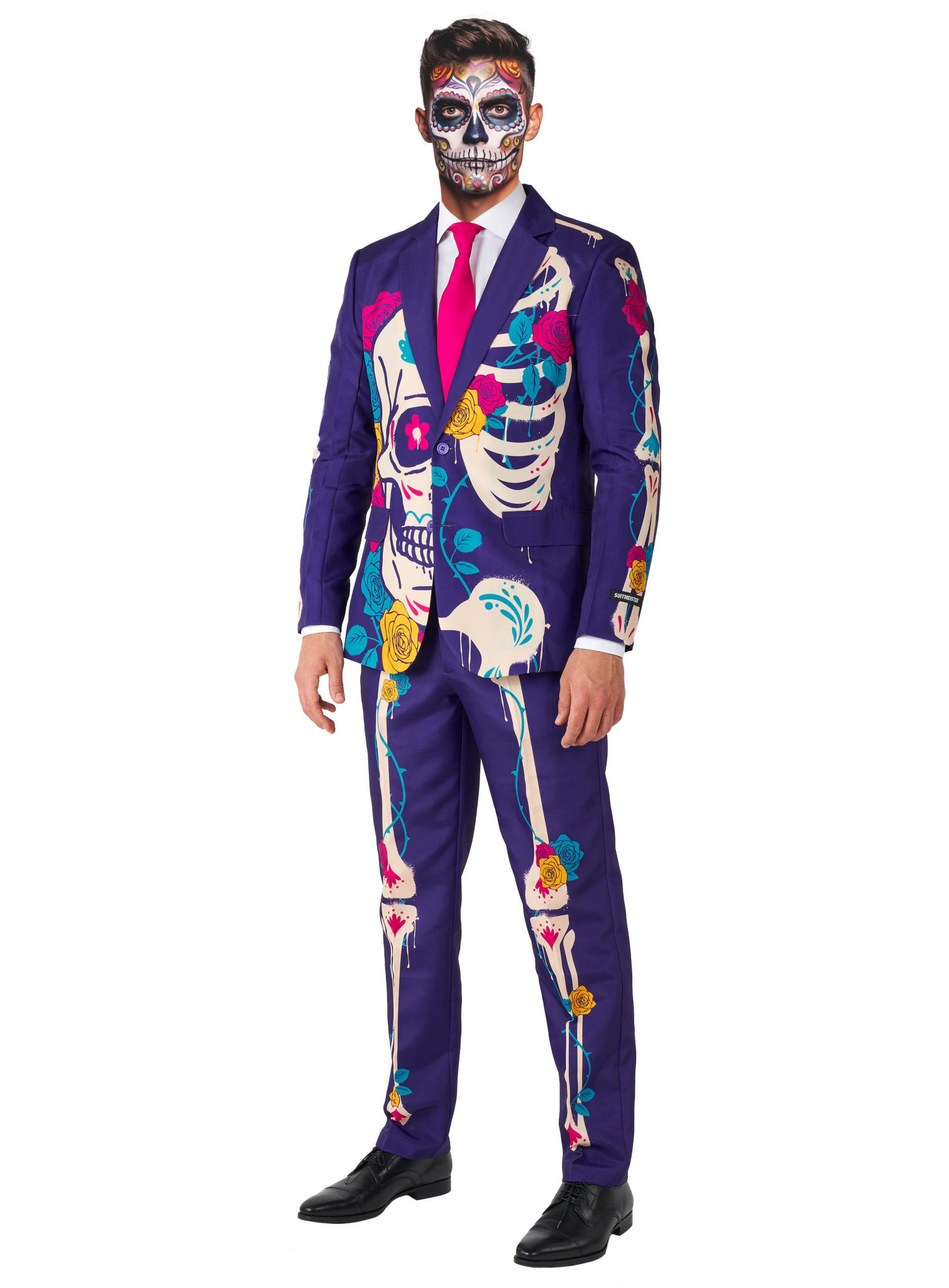 SuitMeister Sugar Skull Anzug