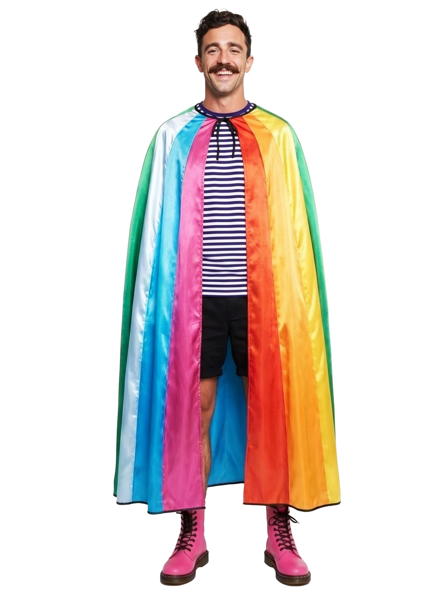 Regenbogen Umhang