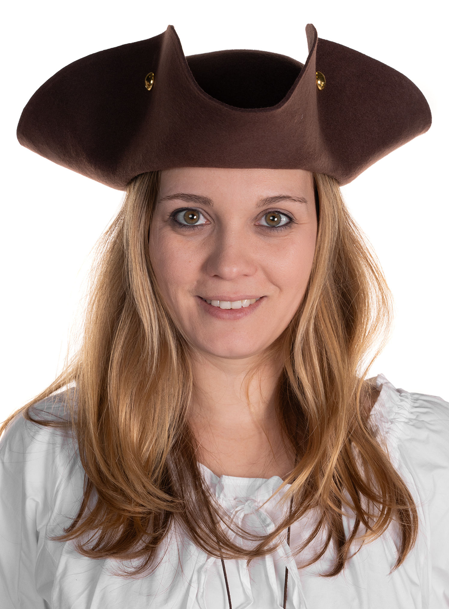Piratenhut Dreispitz aus Wollfilz - Henry