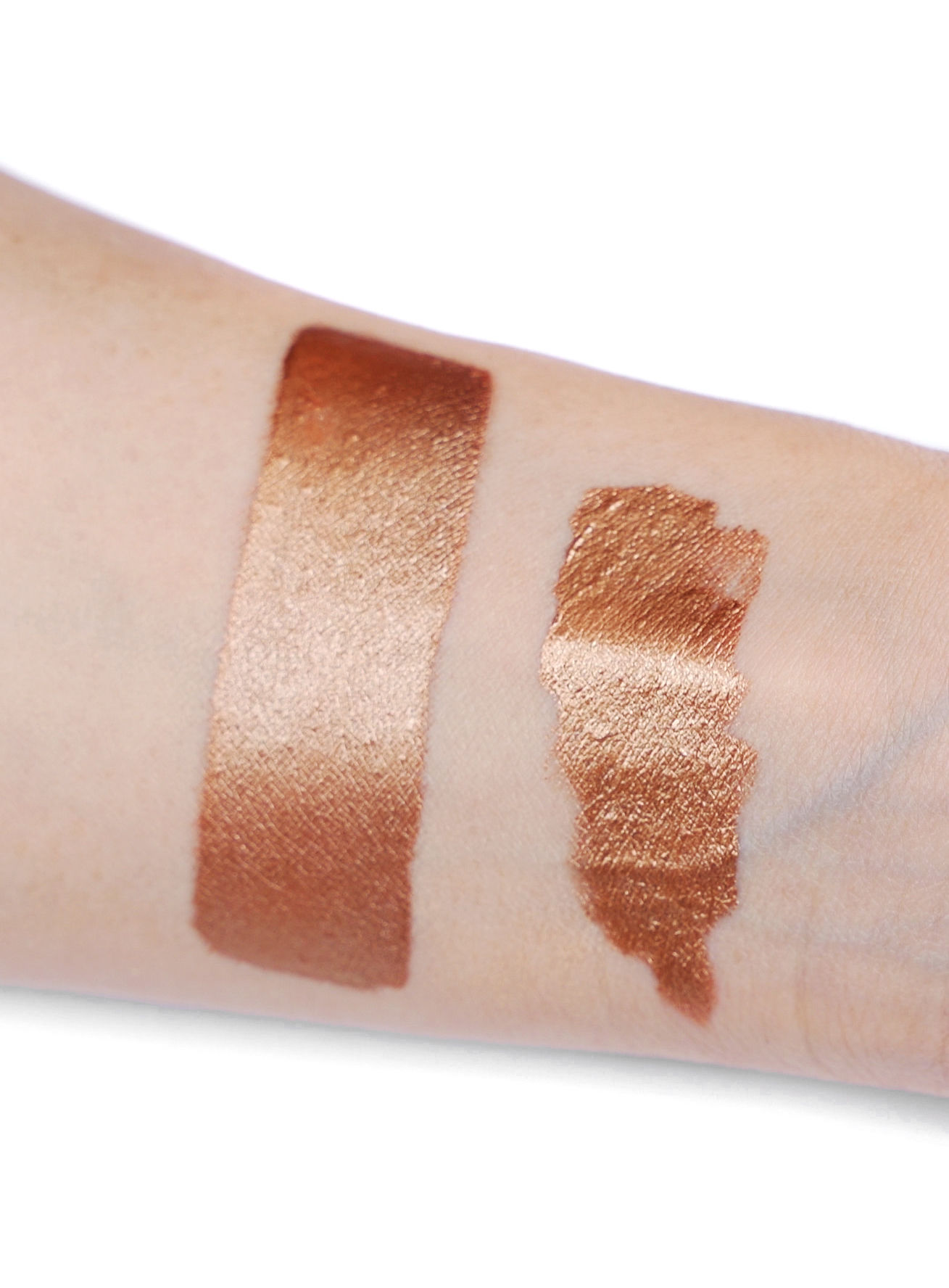 aqua make-up Bronze metallic Wasserschminke