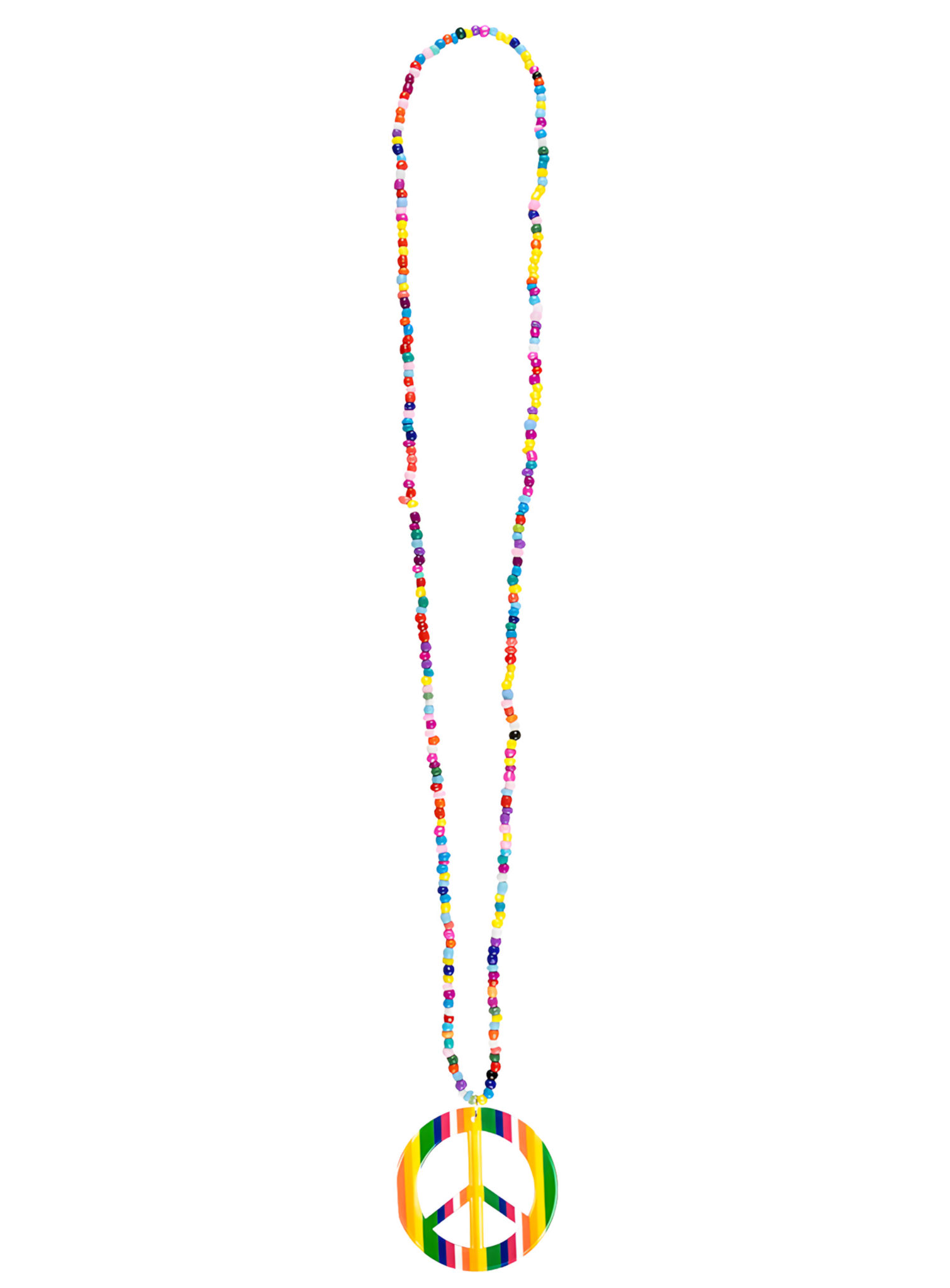 Regenbogen Peace Kette