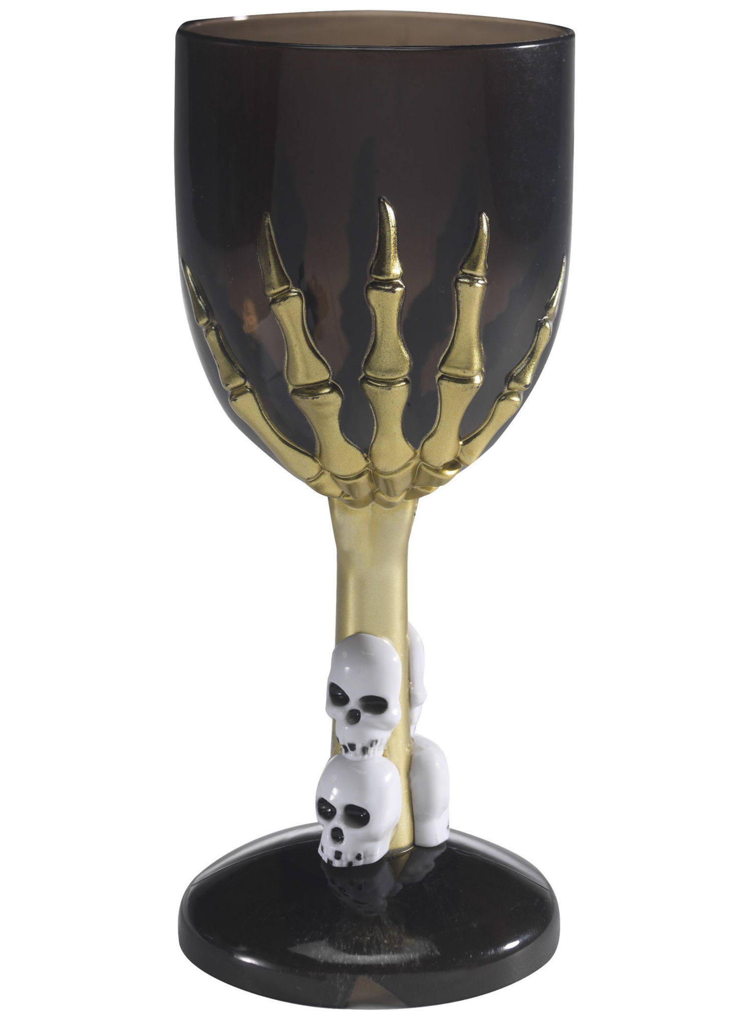 Schwarzer Totenkopf Kelch