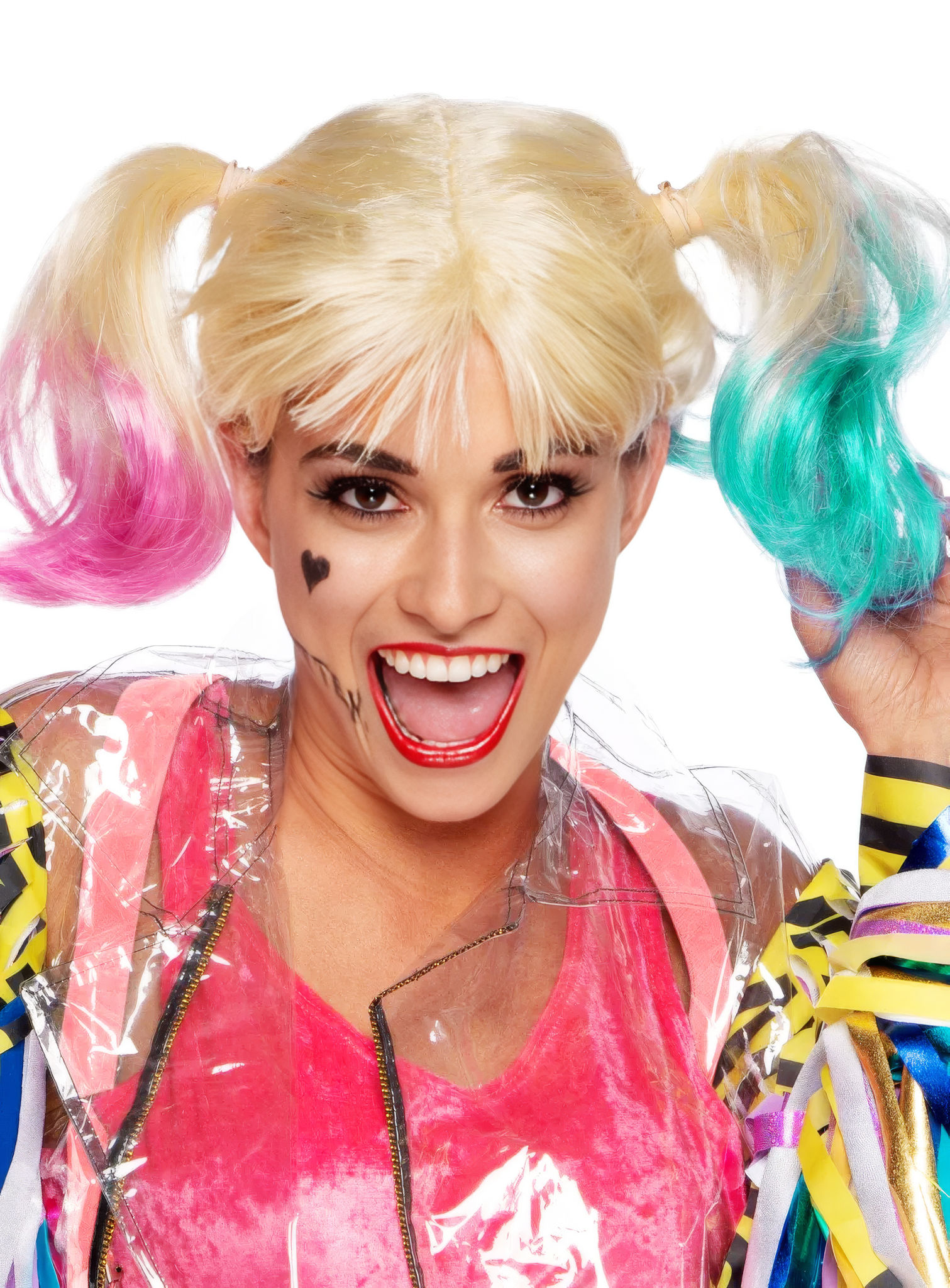 Birds of Prey Harley Quinn Perücke