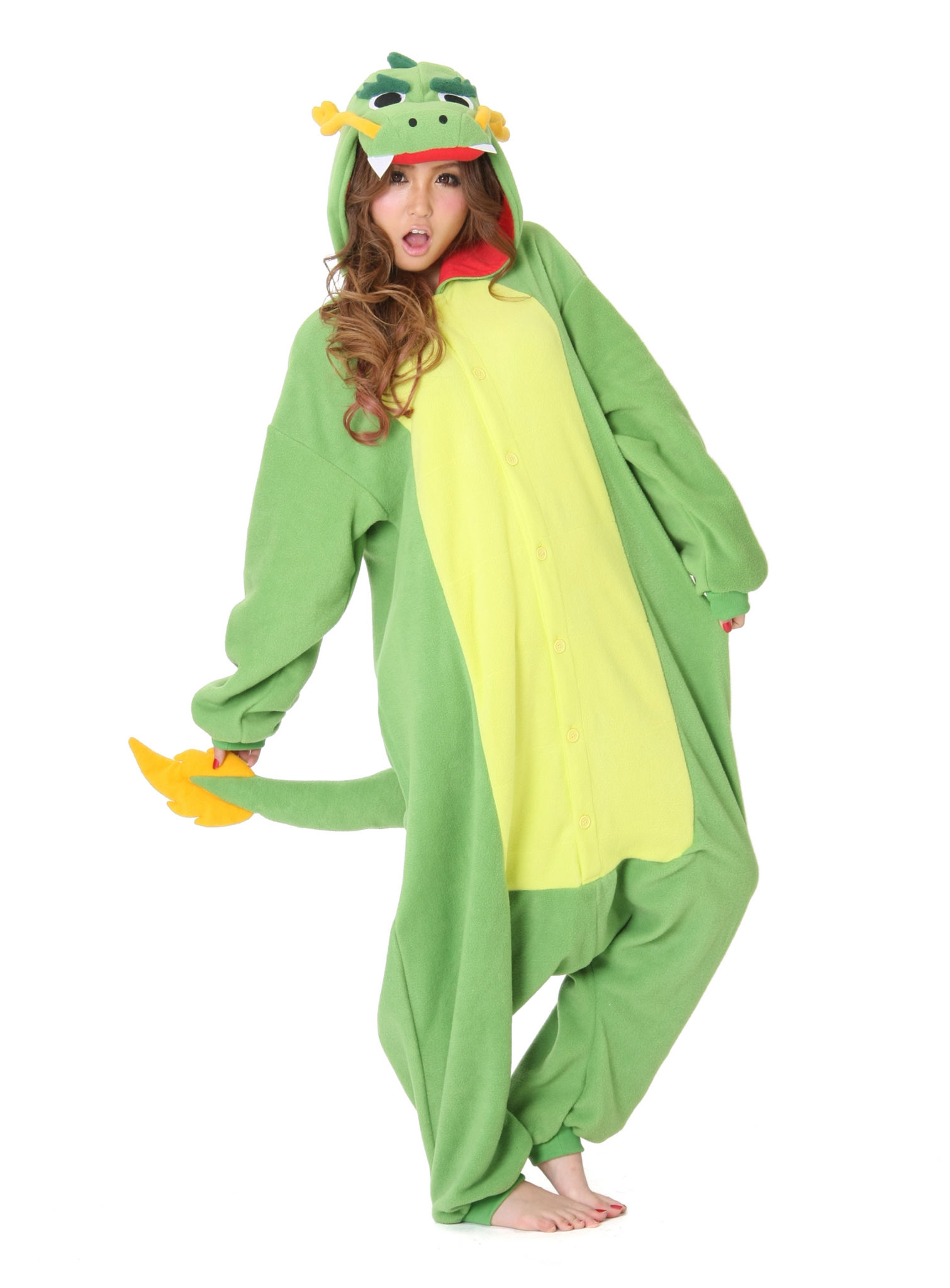 Drache Kigurumi Kostüm