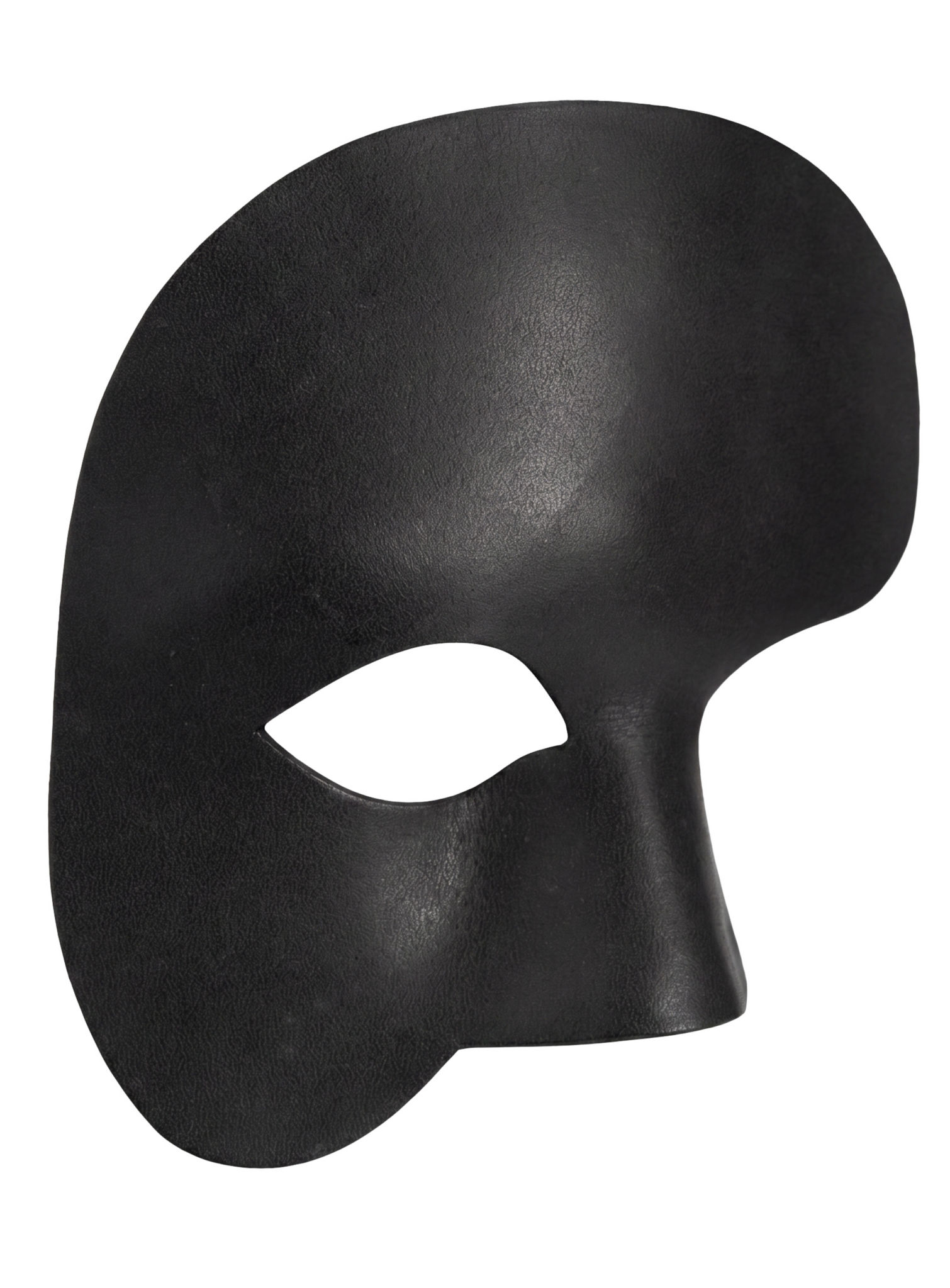 Phantom schwarz Venezianische Ledermaske