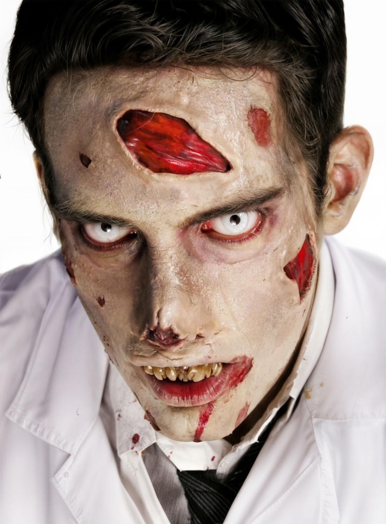 Zombie Latexnase mit Mastix