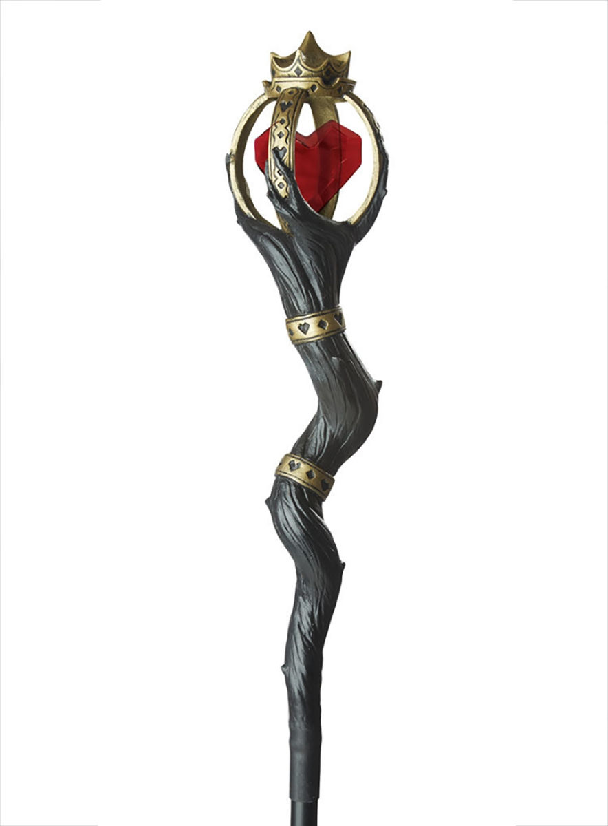 Herzkönigin Stab