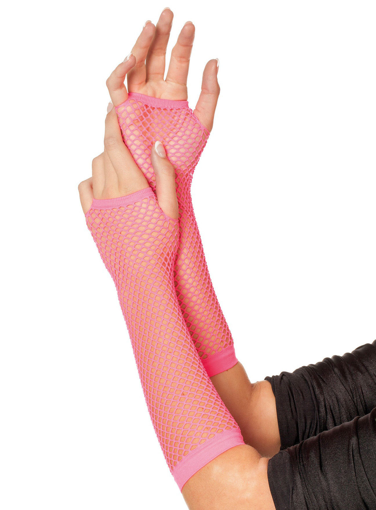 Fingerlose Netzhandschuhe in diversen Farben