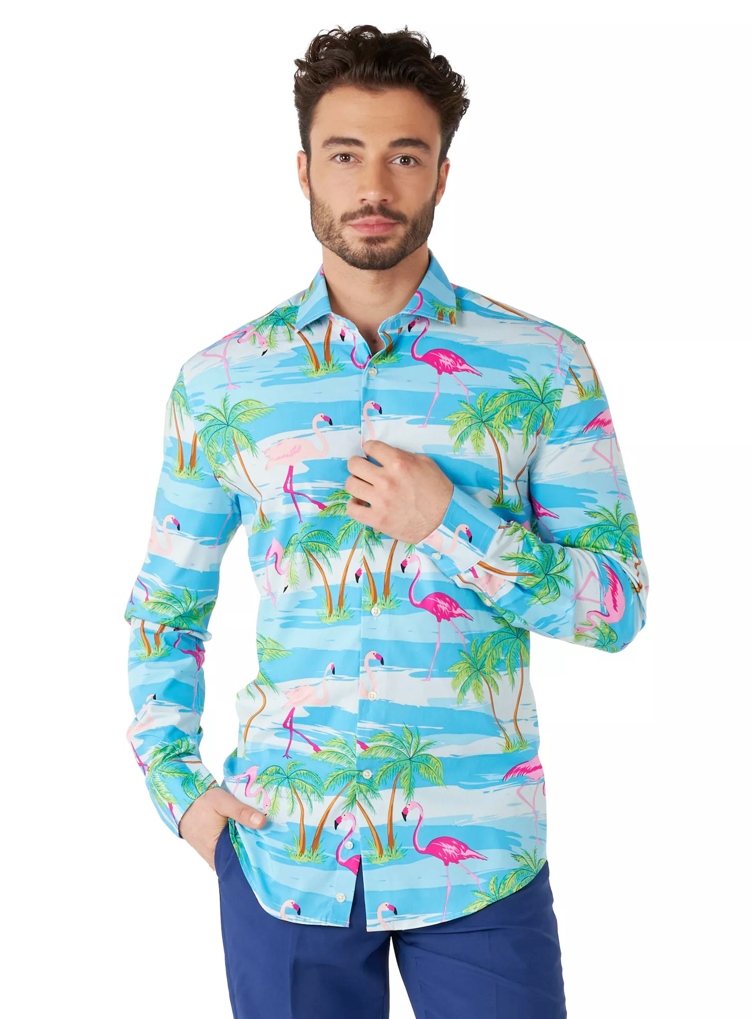 OppoSuits Flaminguy Hemd