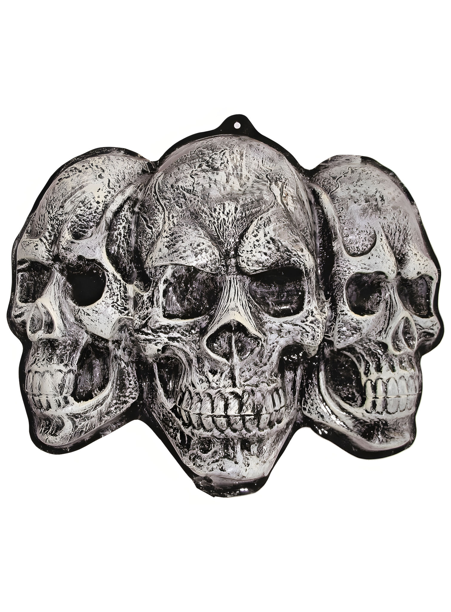 Tableau tête de mort – Décoration d'Halloween 53 x 44 cm