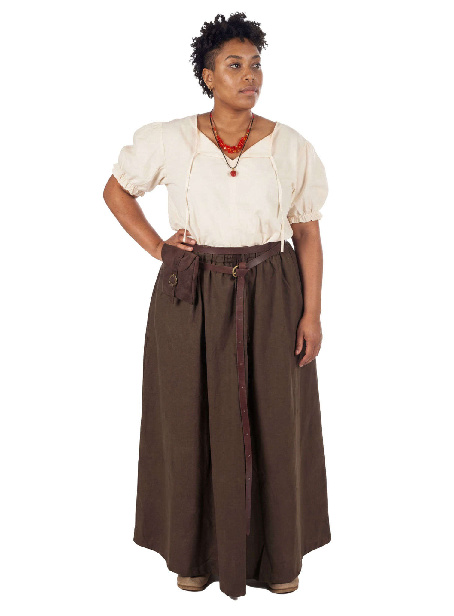Mittelalter Bluse - Lilaia