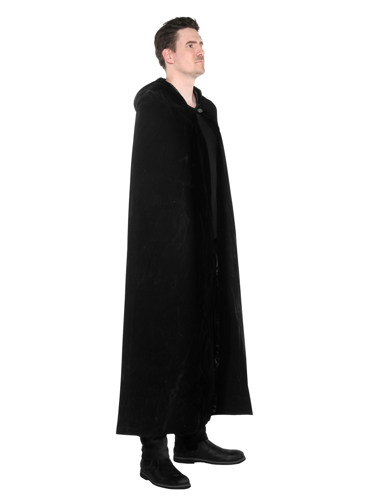 Kapuzencape schwarz