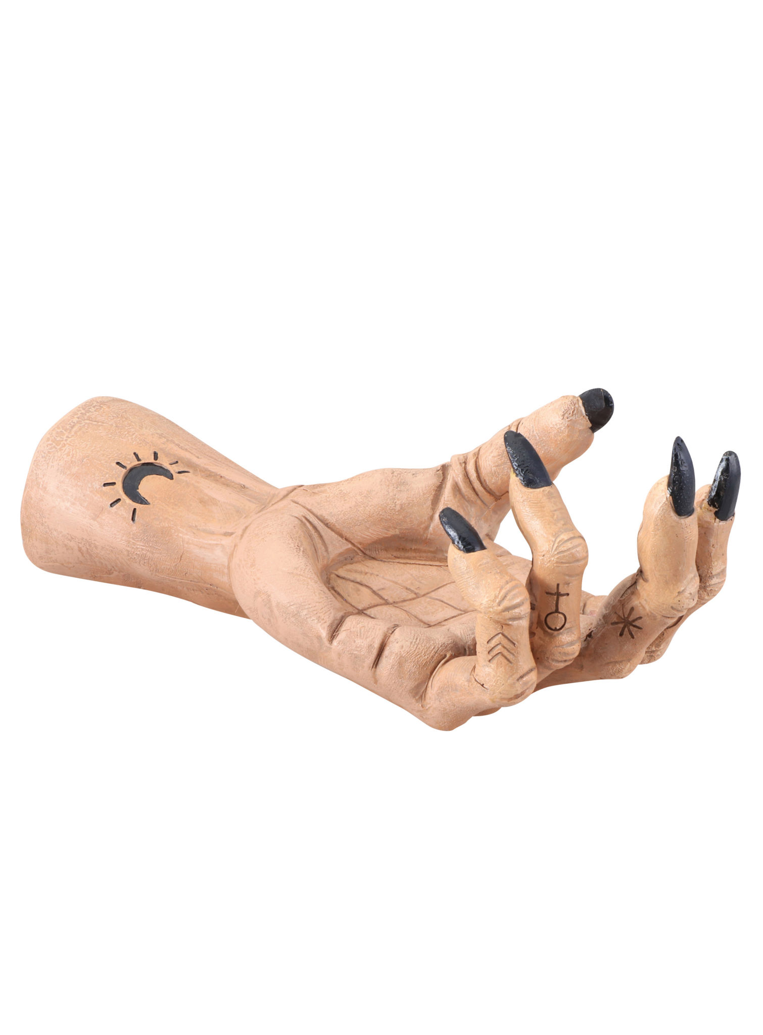Hexenhand Kerzenhalter Halloweendeko