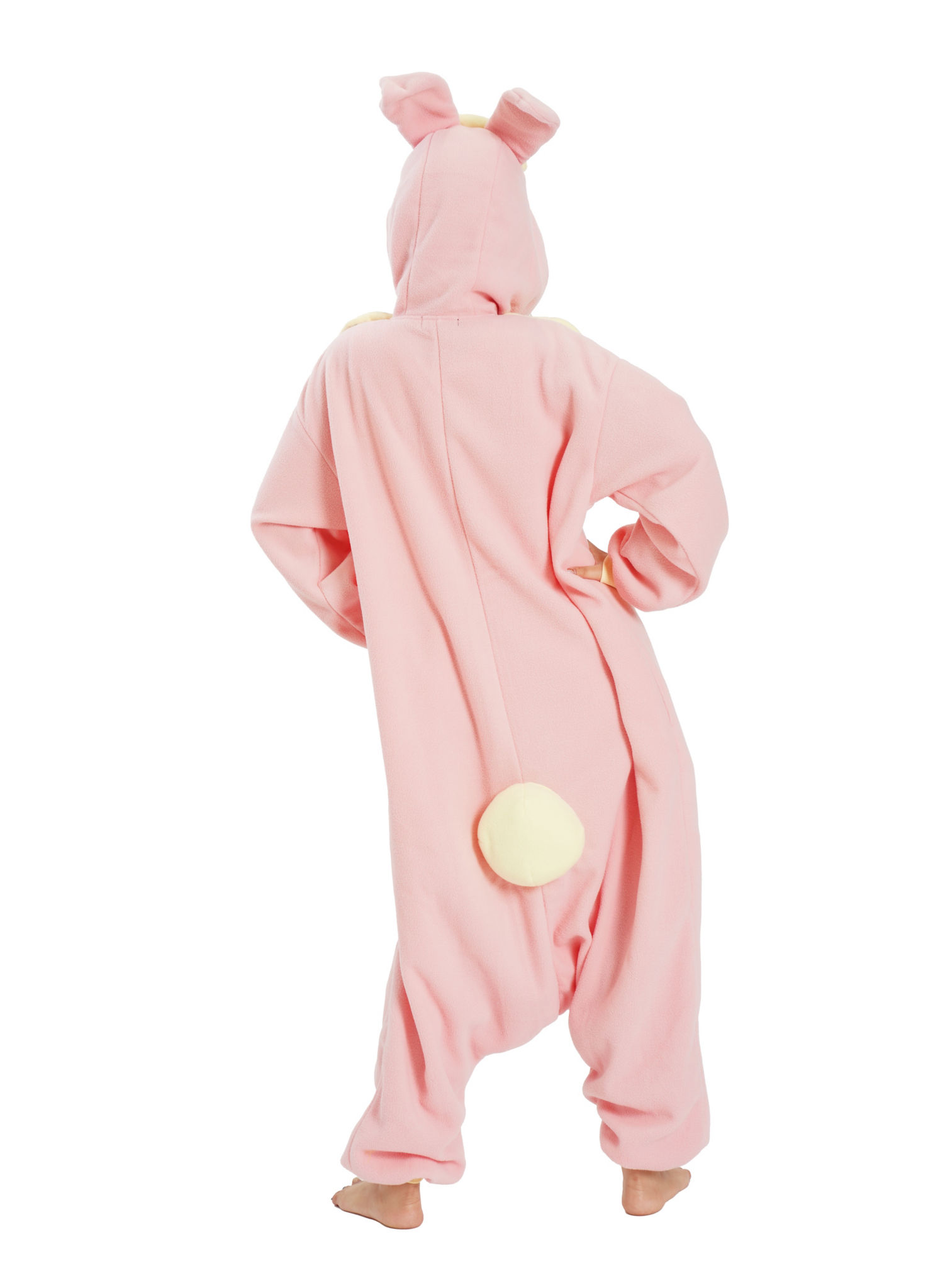 Roze Konijn Kigurumi Kostuum