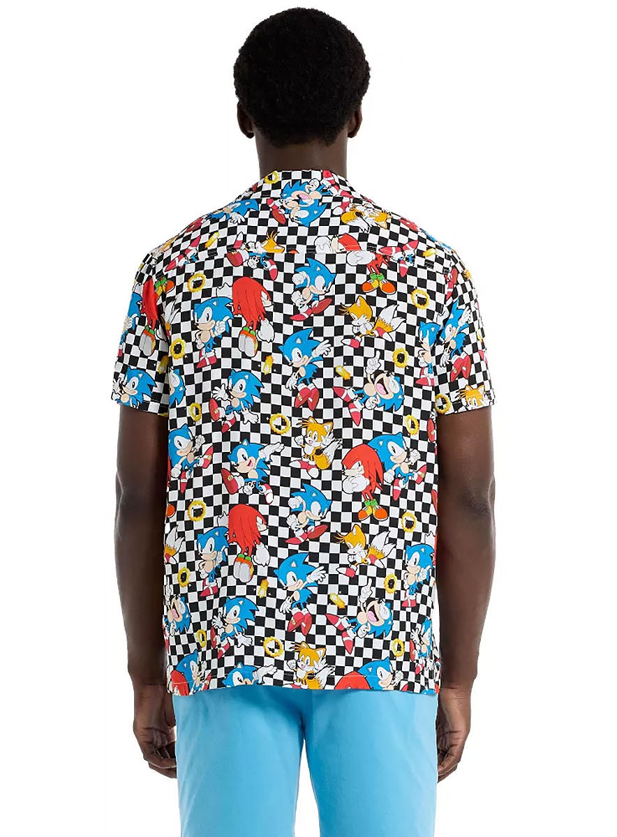 OppoSuits Sonic Retro Rings Hawaiishirt