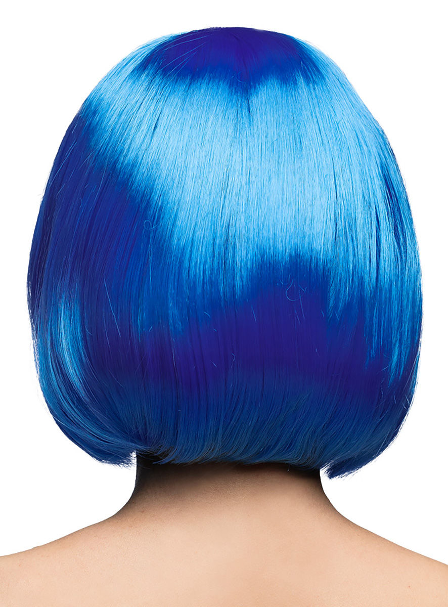 Pagenschnitt blau Perücke