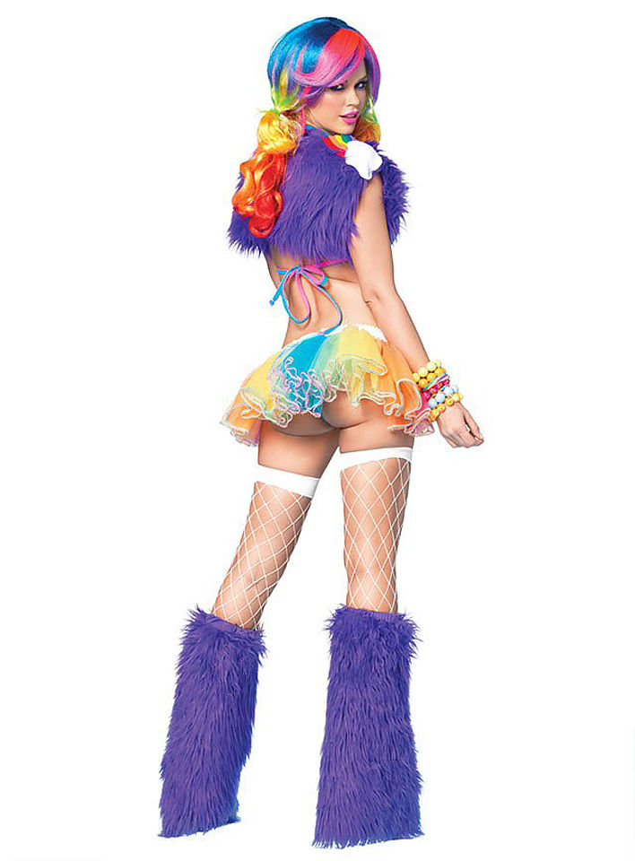 Sexy Tutu regenbogenfarben