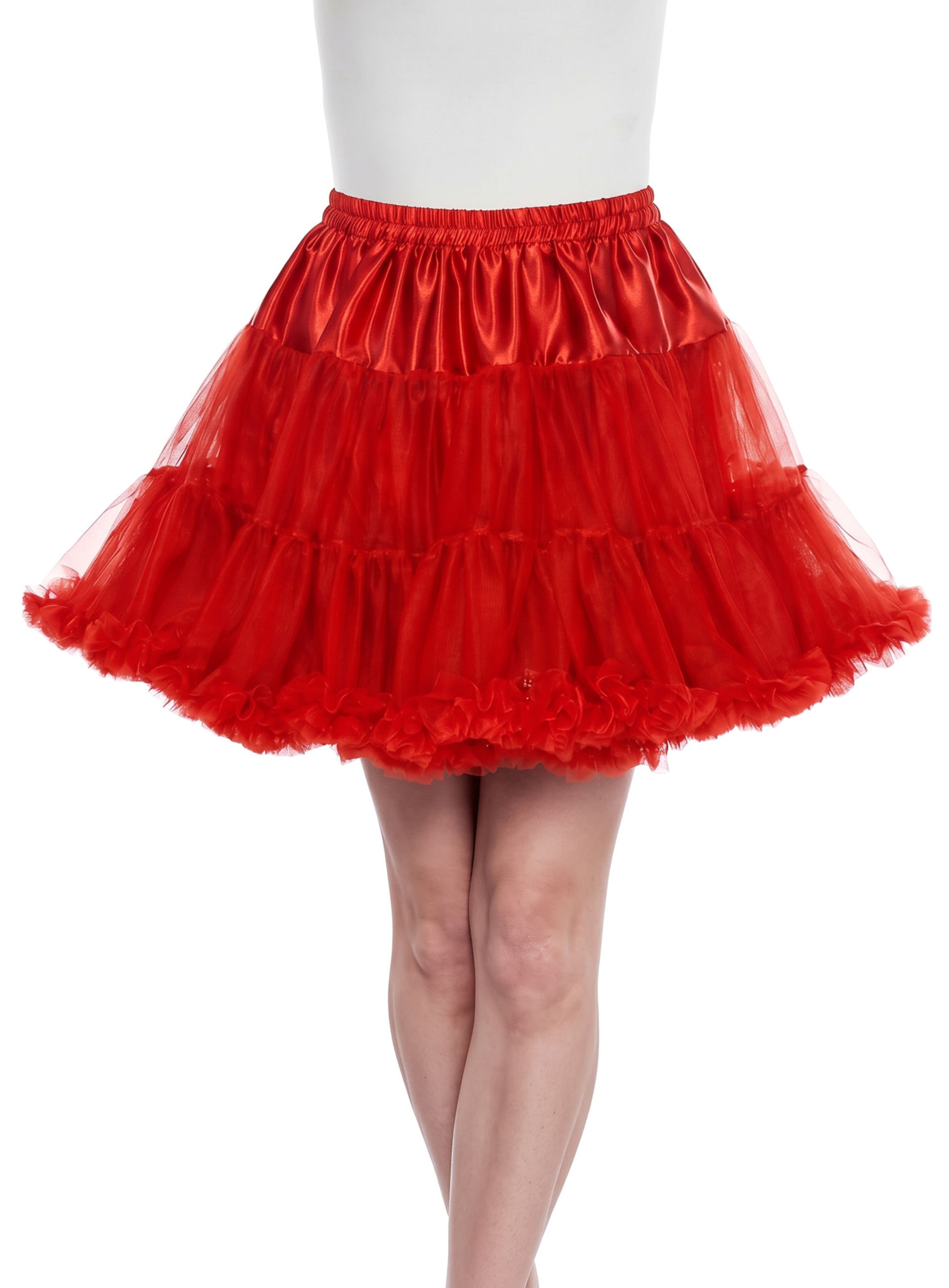 Rüschen Tutu rot