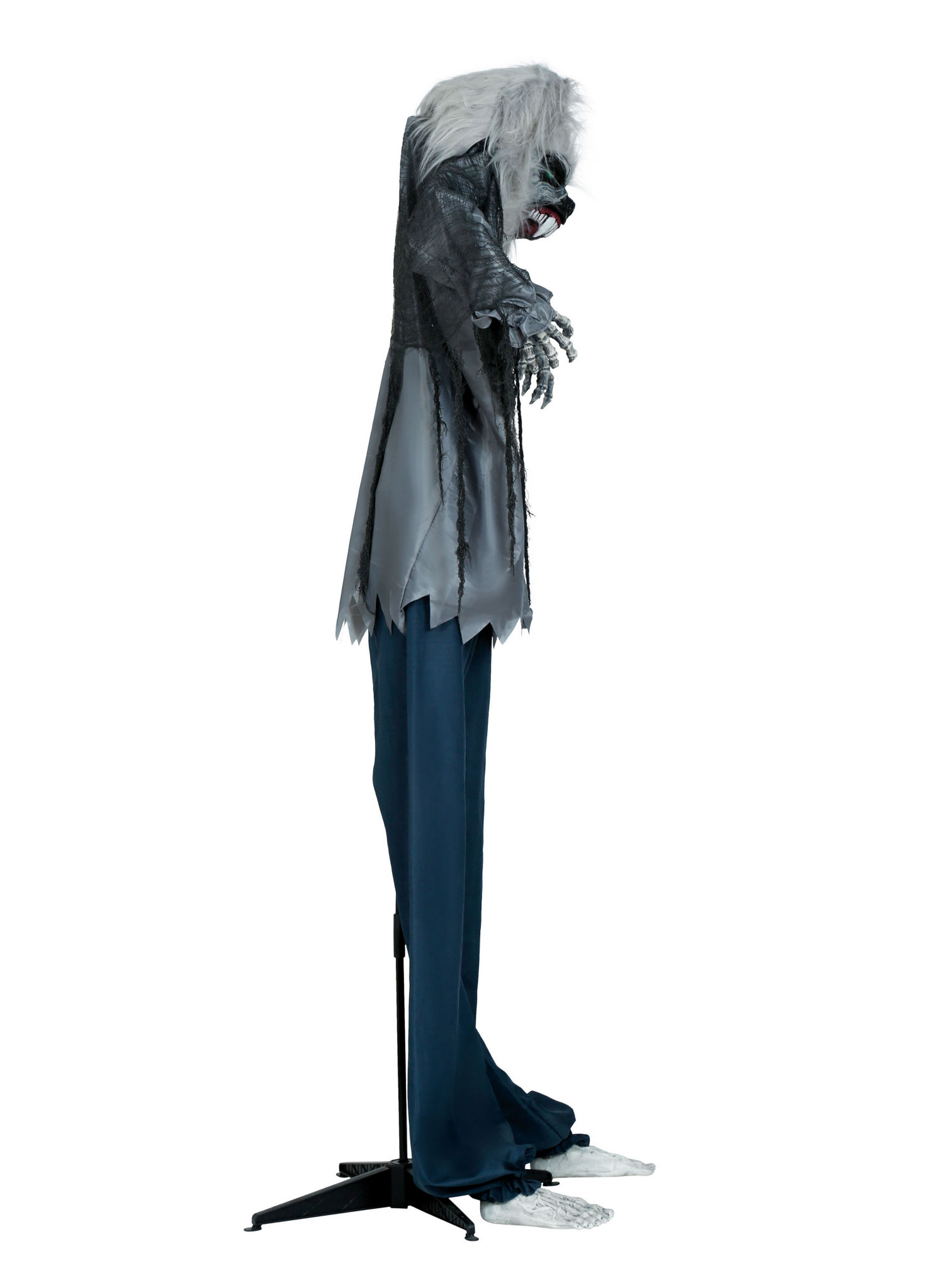 Wütender Werwolf – Halloweendeko mit Sound und Animation – 210 cm