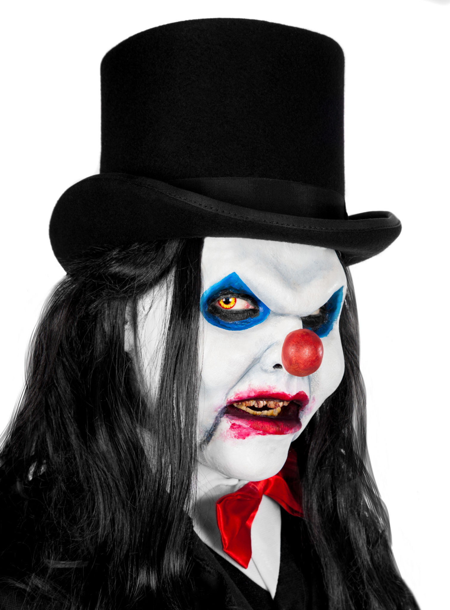 Special FX Horrorclown Maske aus Schaumlatex
