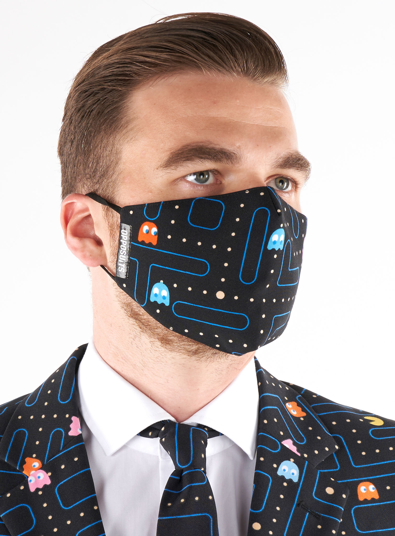 OppoSuits Pac-Man Mundschutz Maske