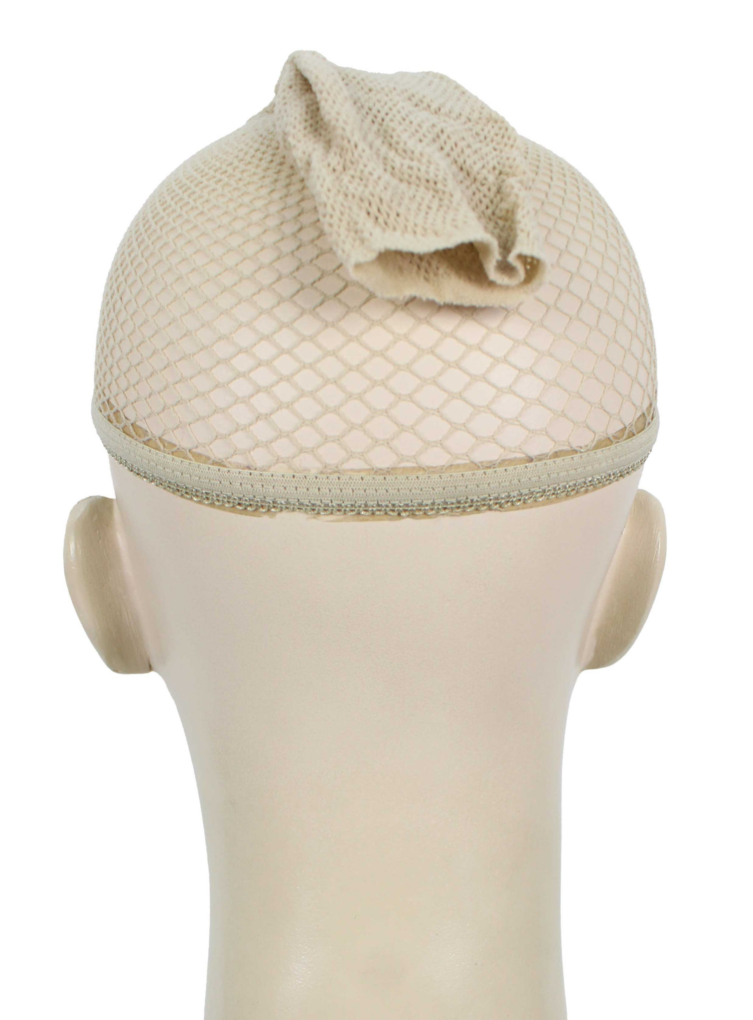 Haarnetz für Perücken beige