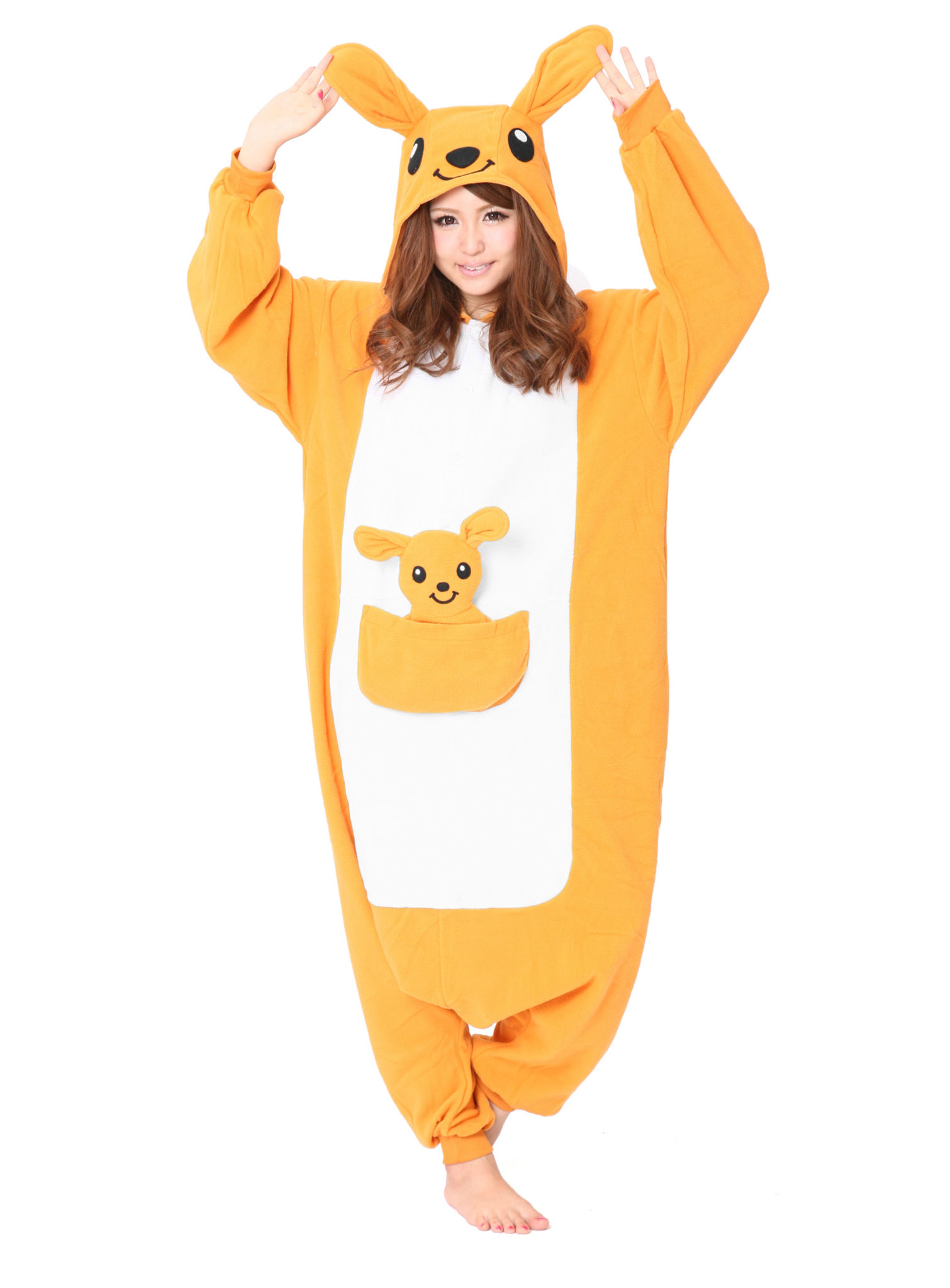 Kangoeroe Kigurumi Kostuum
